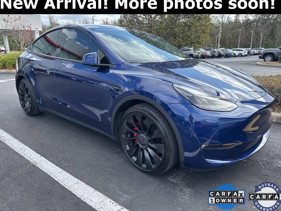 TESLA MODEL Y 2022 7SAYGDEF3NF515637 image